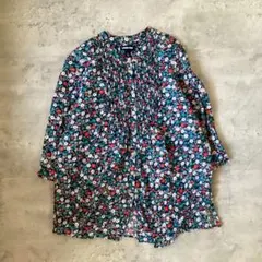 sosotto リバティ 花柄 フレンチスリーブ ブラウス - メルカリ