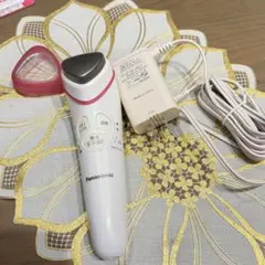 Panasonic EH-ST63 美顔器 ホワイト/ピンク 充電器付き Panasonic EH-ST63 美顔器 ホワイト/ピンク 充電器、説明書付き - メルカリ