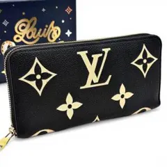 【現行品】ルイヴィトン モノグラム アンプラント ジッピーウォレット 長財布