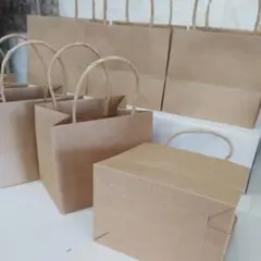 ミニ紙袋※クラフト【ビック】