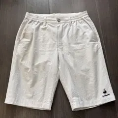 ゴルフ メンズlecoqsportif ホワイトショートパンツ