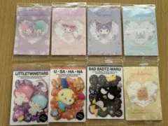 サンリオキャラクターズウエハース11★8枚セット★フラワーティータイム バルーン
