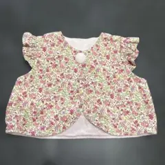 【美品】花柄ベスト