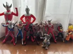 ウルトラマンシリーズ アクションフィギュア 8体セット、ドラゴンボール