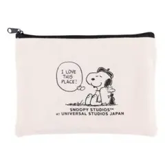 【新品】スヌーピー キャンバス ポーチ