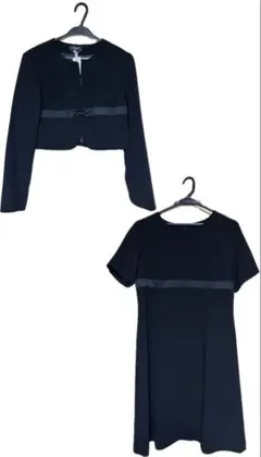 11号/ ブラックフォーマル ワンピーススーツ 冠婚葬祭 礼服 喪服