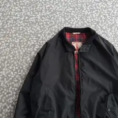 Stussy × BARACUTA G9 ハリントンジャケット 黒/紫 STUSSY × BARACUTA （ステューシ― × バラクータ） G9ジャケット