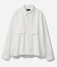 本日のみ！激レア　HARE シルバーパーツデザインシャツ　ホワイト　F