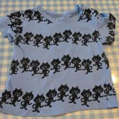 にゃー　プリント Tシャツ Sサイズ　80-90cm