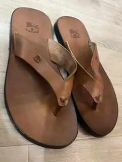 IL BISONTE レザーサンダル 40