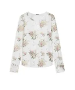 OPEN YYFLORAL HOOK HENLEY LONG SLEEVE 花柄 - メルカリ