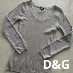D&G 長袖Tシャツ シルバー S レディース　ロンTのサムネイル