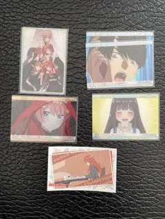 五等分の花嫁∬ウエハース3 中野五月 上杉風太郎 上杉らいは ステッカー