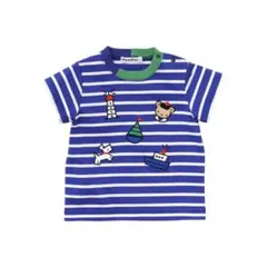 familiar ファミリア Tシャツ 半袖 ボーダー 90cm 新品 タグ付き