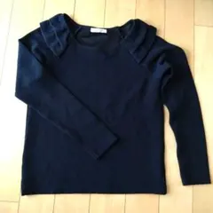 LOWRYS FARM 紺 フリル付き M