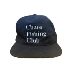 Chaos Fishing Club フリース キャップ ブラック