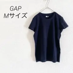 GAP ストレッチTシャツ Mサイズ ネイビー コットン ポリウレタン