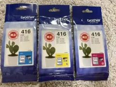 Brother 純正インクカートリッジ 416 3色セットのサムネイル
