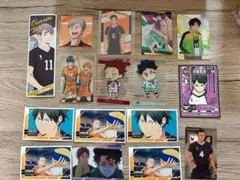 ハイキュー シール カード まとめ売り ステッカー キラ カード 人気 クリア
