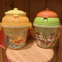 ディズニーポップコーンバケットセット　プーさん　チップアンドデール