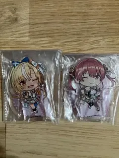 ホロライブ　アクリルスタンド　オリジン2 不知火フレア、宝鐘マリン　2点セット