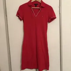 TOMMY HILFIGER ポロワンピース レッド XSのサムネイル