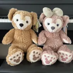 ダッフィー&シェリーメイ ぬいぐるみ　ディズニー Disney JCB Sサイズ