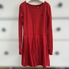 Polo Ralph Lauren 赤 長袖 ワンピース 130