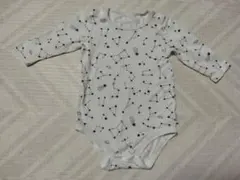 星座 星柄 スター長袖肌着