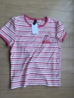 PINK PANTHER ストライプ Tシャツ