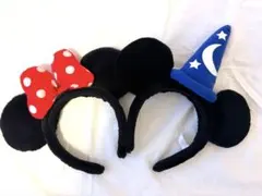 Disney ディズニー　ミッキーミニーカチューシャ