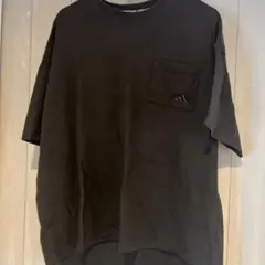 adidas ポケット付き Tシャツ ブラック XLのサムネイル