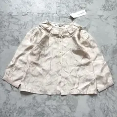 CARAMEL フリルカラー ブラウス