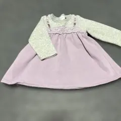 WILL MERY 長袖スウェットドレス 80