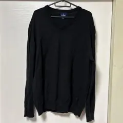 OLD NAVY＊ブラック＊Vネック＊セーター ＊L＊メンズ