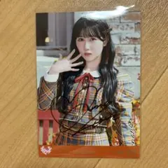 LOVE 高松瞳 生写真 直筆 ラブソングに襲われる 歌唱衣装アザーカット