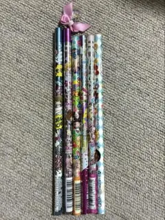 レア物・美品】平成レトロ 鉛筆 14本セット ピンク キラキラ 平成女児