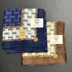 MCM ハンカチ 2枚セット