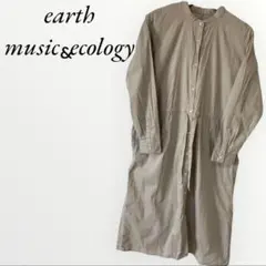 アースミュージックアンドエコロージー スプリングコート フリーサイズ シンプル