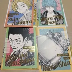 サカモトデイズ 箔押しポストカードコレクション　セット