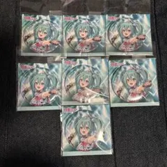 初音ミク 限定 描き下ろし 缶バッジ あやかしステージ 鴉天狗 10個 