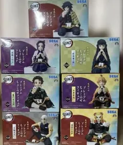 鬼滅の刃　プレミアムちょこのせフィギュア　まとめ売り　7種セット