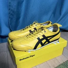 Onitsuka Tiger イエロー ブラック スニーカー