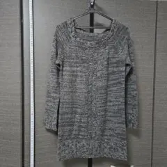 C.D.S BASIC グレー 長袖ニットのサムネイル