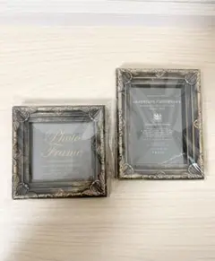 《新品未開封》アンティーク＊フォトフレーム2点セット