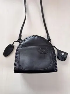 IBIZA黒ショルダーバッグ