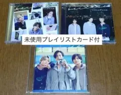 timelesz because CD 3形態 【プレイリストカード付】