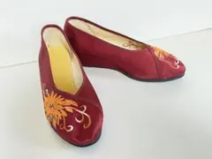 【台湾】チャイナシューズ【刺繍入り】