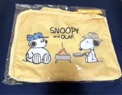 スヌーピー収納バック　イエロー　新品未使用