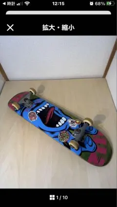 【新品未使用】サンタクルーズ　SANTA CRUZ　スケートボード SANTA CRUZ サンタクルーズ 7.5in x 28.25in CLASSIC DOT MICRO